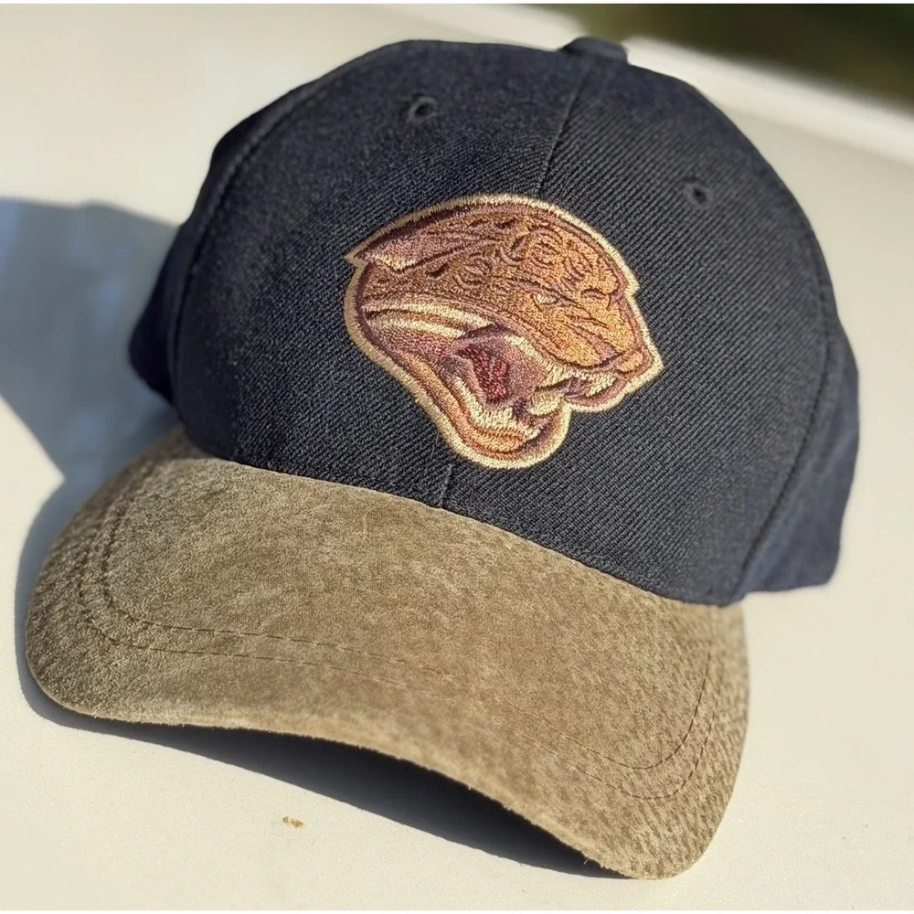 Jacksonville Jaguars American Needle OS Snap Back Jaguar Print Game Day Classic